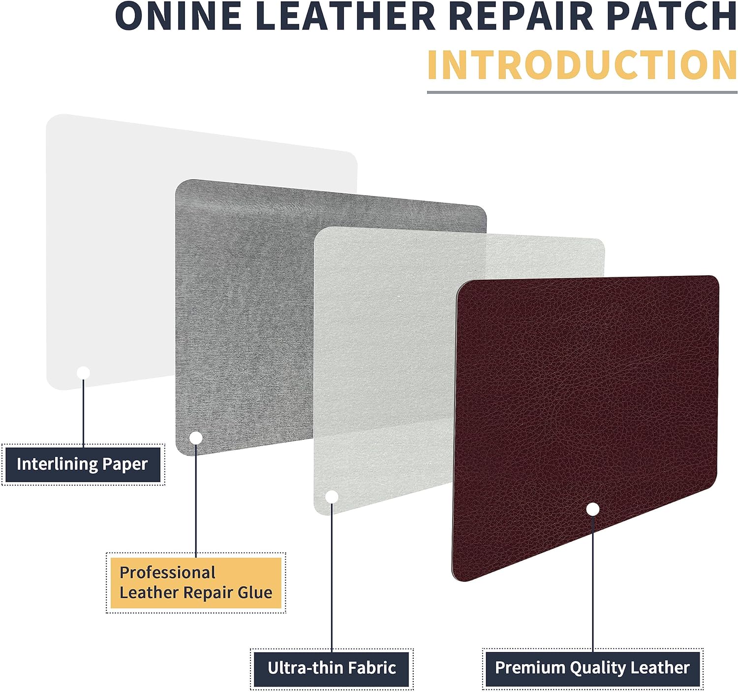 Leather Repair Patch，Leather Repair Tape, 3 x 60 inches Leather Repair  Patch for Furniture,Vinyl Repair kit，Leather Couch Patch，for Sofas,  Furniture